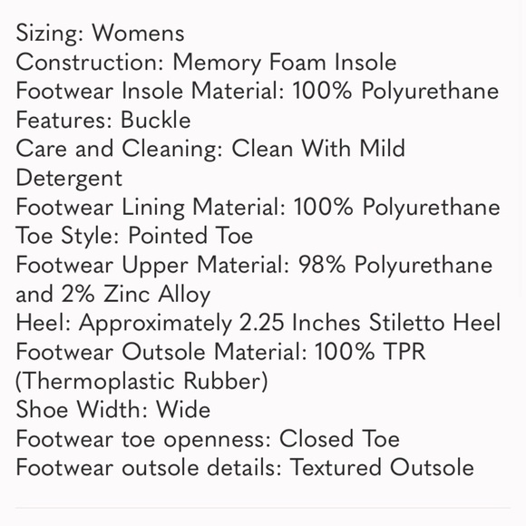 Wild Fable - Women's Wide Width Sasha Buckle Slingback Kitten new - Picture 6 of 7